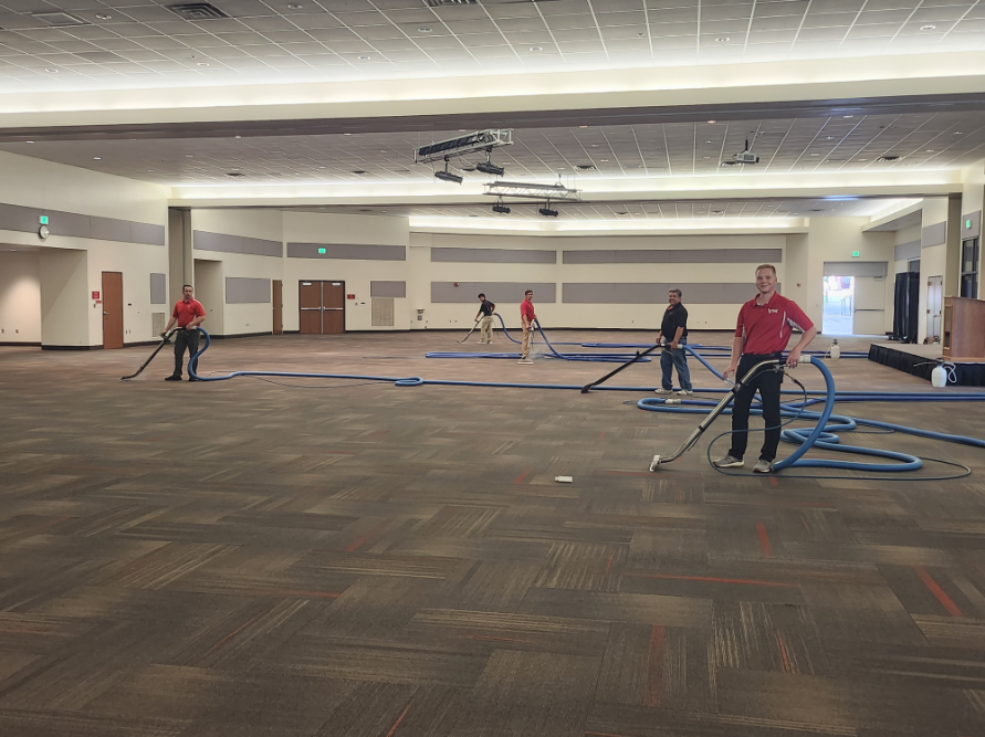 Office Carpet Cleaning from Conference Rooms to Cubicles.
