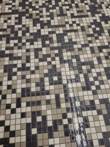 Spotless tile floors