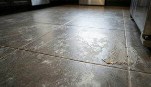 Check what is stuck in your tile time for a clean