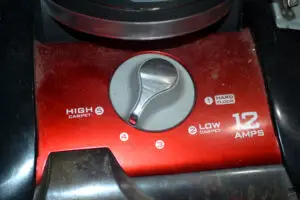 Vacuuming Carpet
