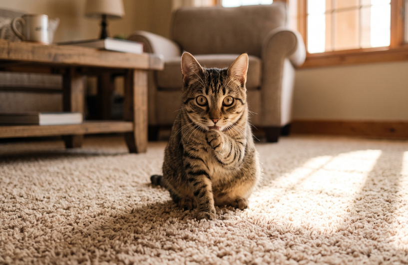 Cat Pee Carpet Cleaning