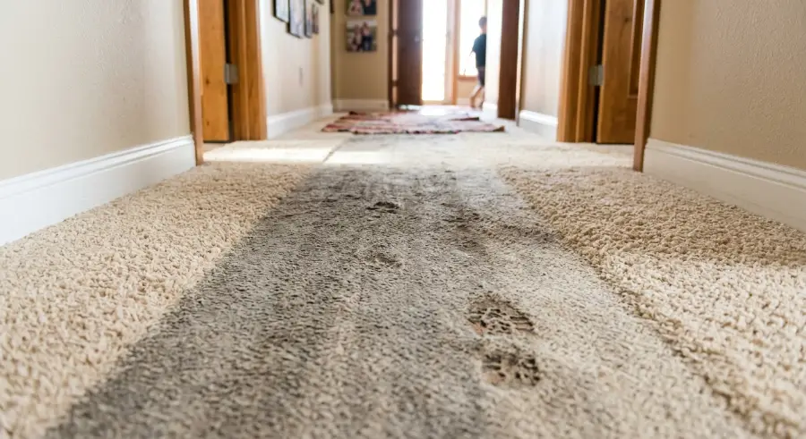 high traffic carpet areas